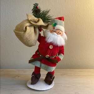 Annalee Red Santa Claus Holiday Decoration